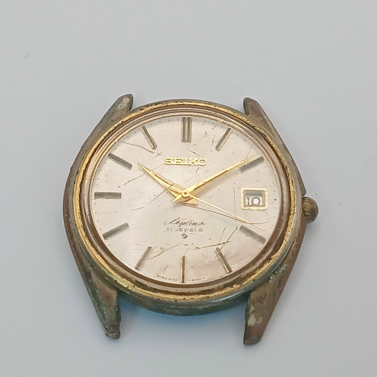 稼働 良品】1223-4 SEIKO SKYLINER セイコー スカイライナー 6102 8000