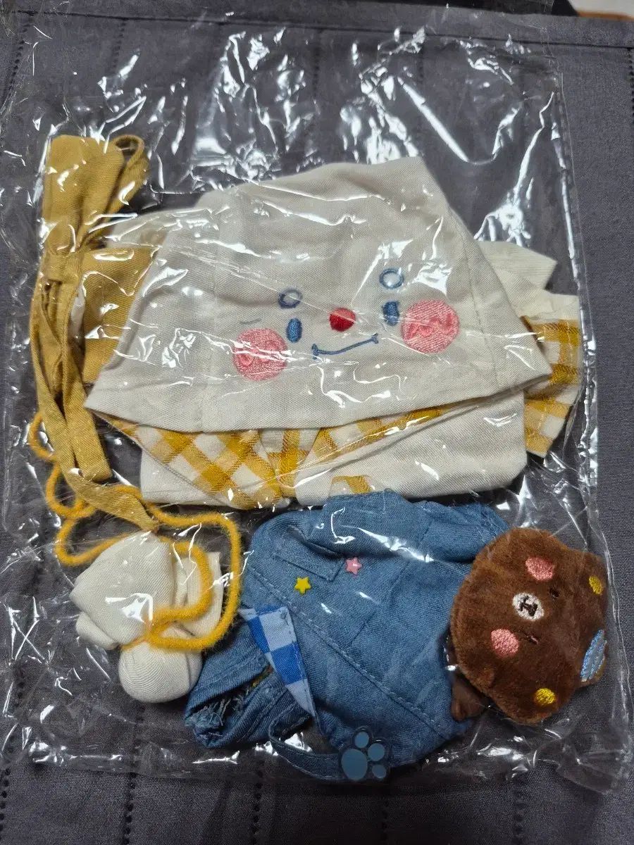 20cm KPOP アイドル ぬいぐるみ 幼稚園服 セット ぬいぐるみ服