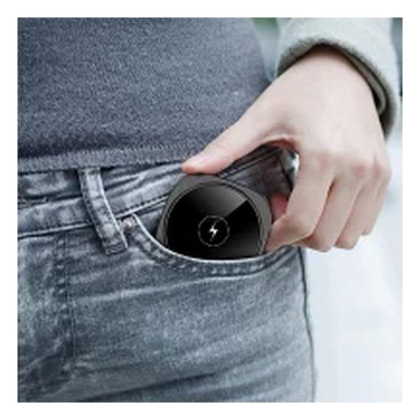 LAZOS  ラソス マグネット式ワイヤレス充電 折りたたみスタンド 3-in-1  ブラック L-MGWLS-31BK (2623043)