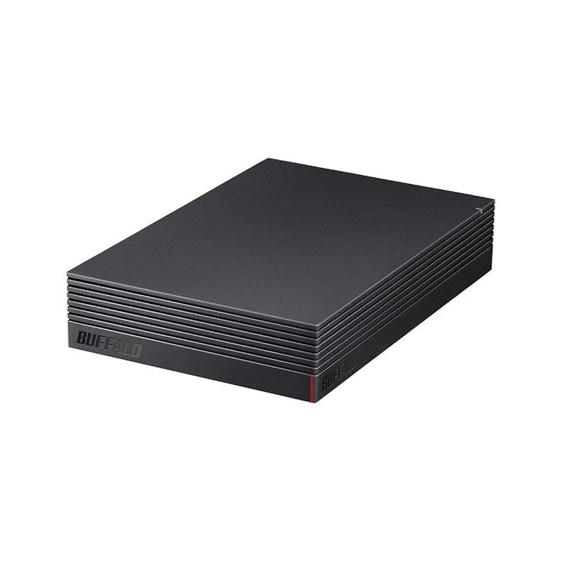 バッファロー HD-NRLD4.0U3-BA 4TB 外付けハードディスクドライブ スタンダードモデル ブラック 0