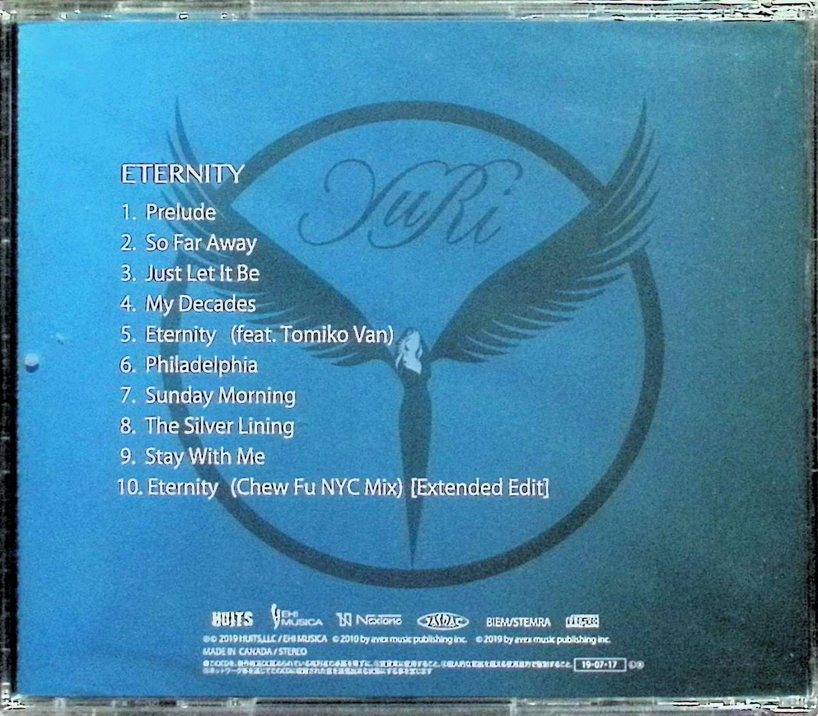 元m.o.v.e yuri 1stソロアルバム『Eternity』 【公式通販】