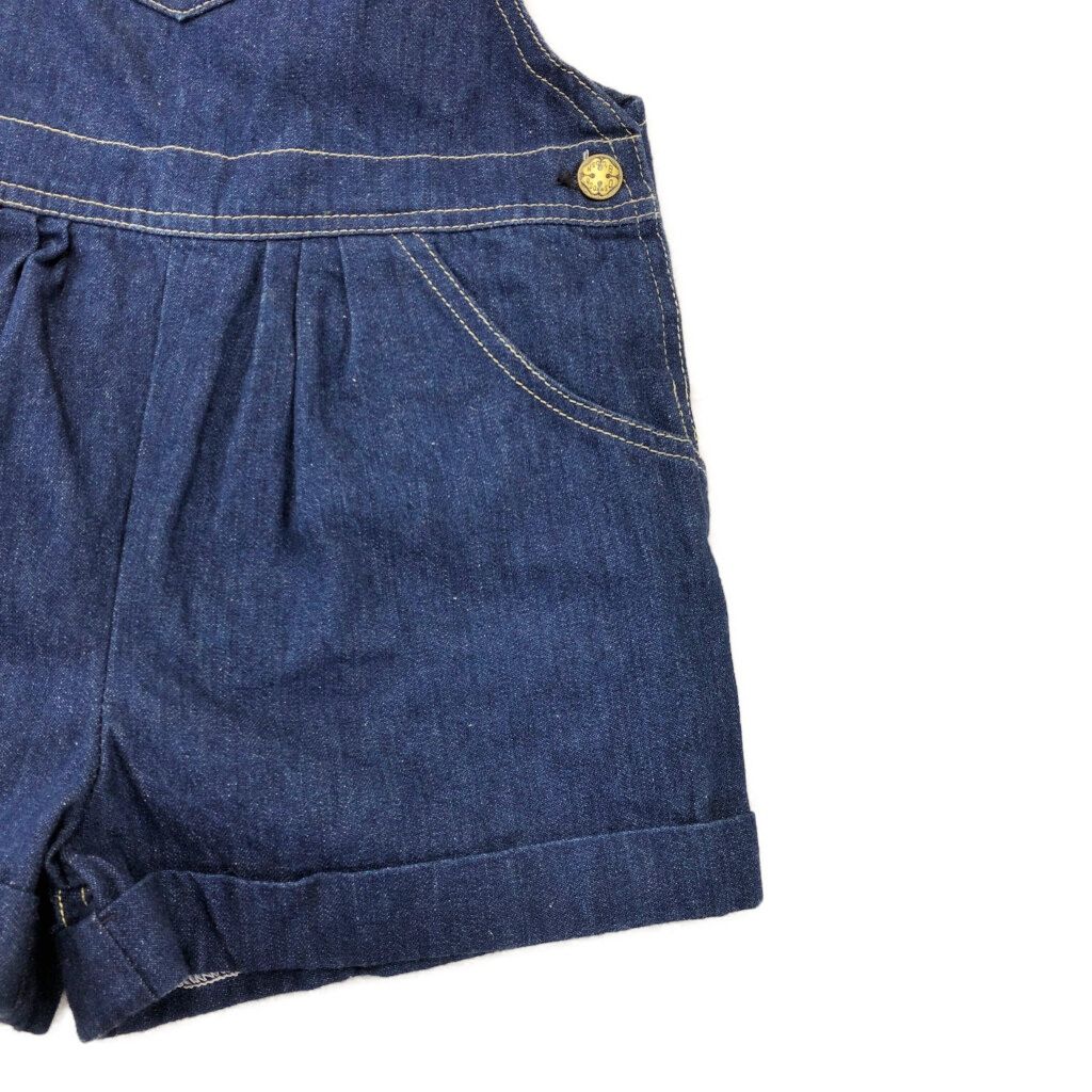 70年代 USA製 OSHKOSH オシュコシュ デニムオーバーオール インディゴ