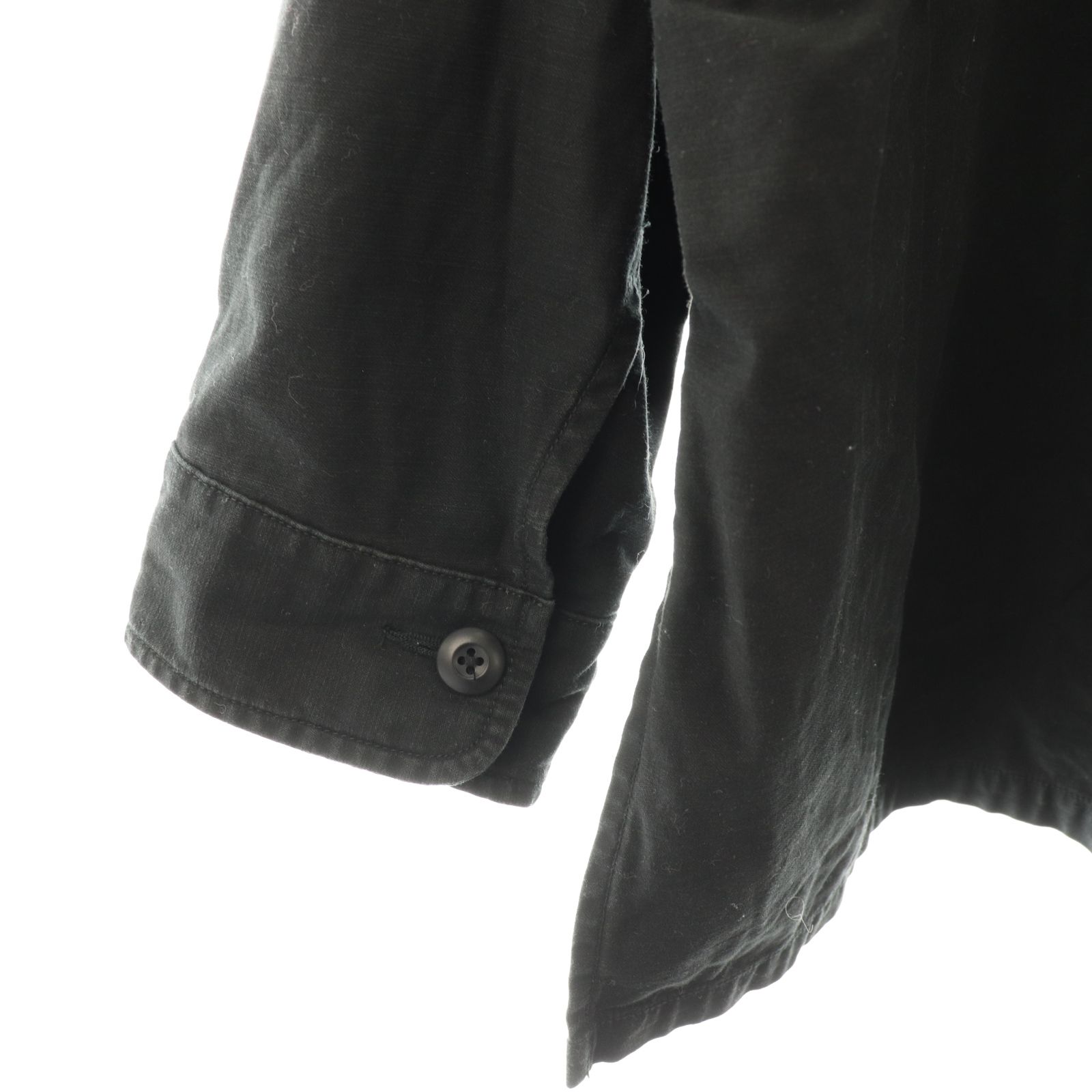 プラージュ Plage Army シャツ ジャケット 38 ブラック /DF □OS