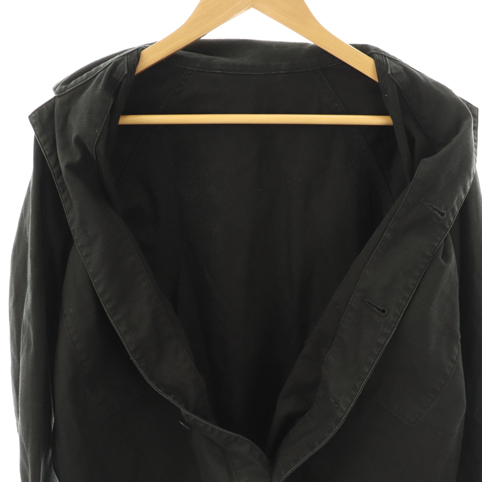 プラージュ Plage Army シャツ ジャケット 38 ブラック /DF □OS