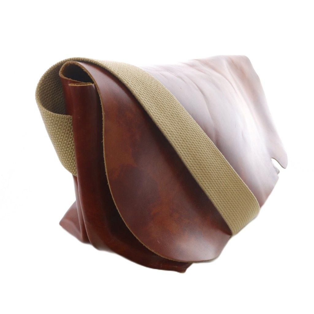 Uni&co. ユニアンドコー　ブラウンレザー メッセンジャーバッグ Uni&co. ユニアンドコー ブラウンレザー メッセンジャーバッグ