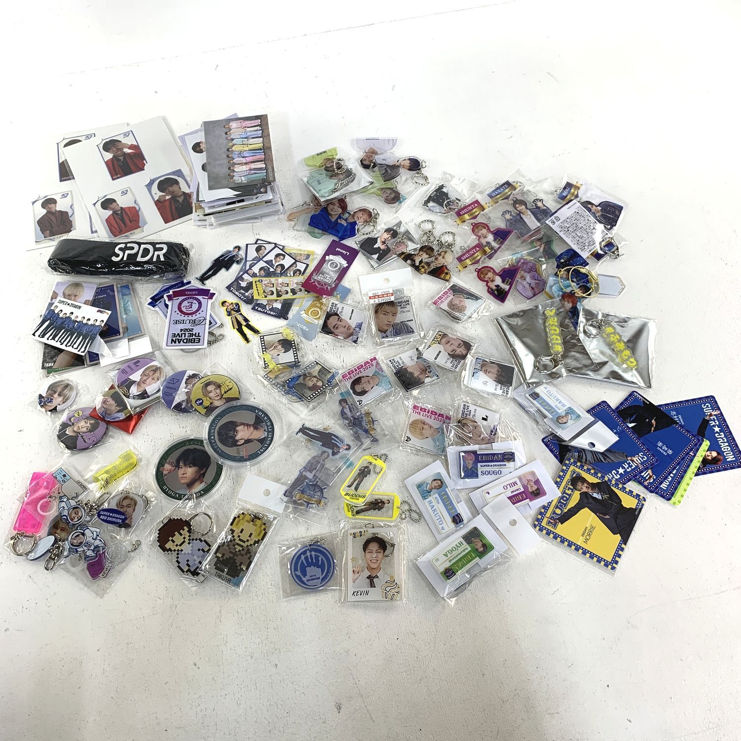 EBiDAN グッズまとめ売り ☆加古川物流】【中古品】EBiDAN (ICEx、BUDDiiS、Lienel、SUPER