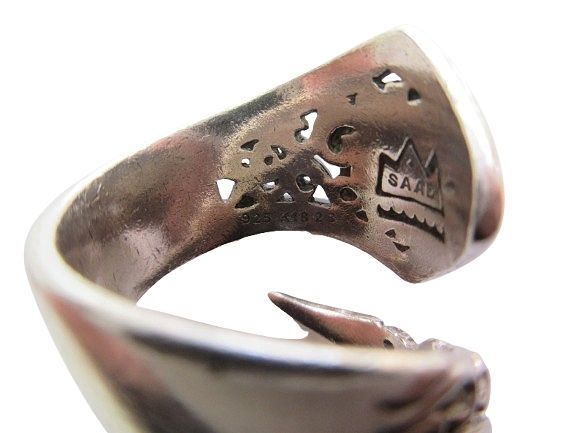 サード SAAD リング 指輪 太陽神 アラベスク ゴールド K18 シルバー