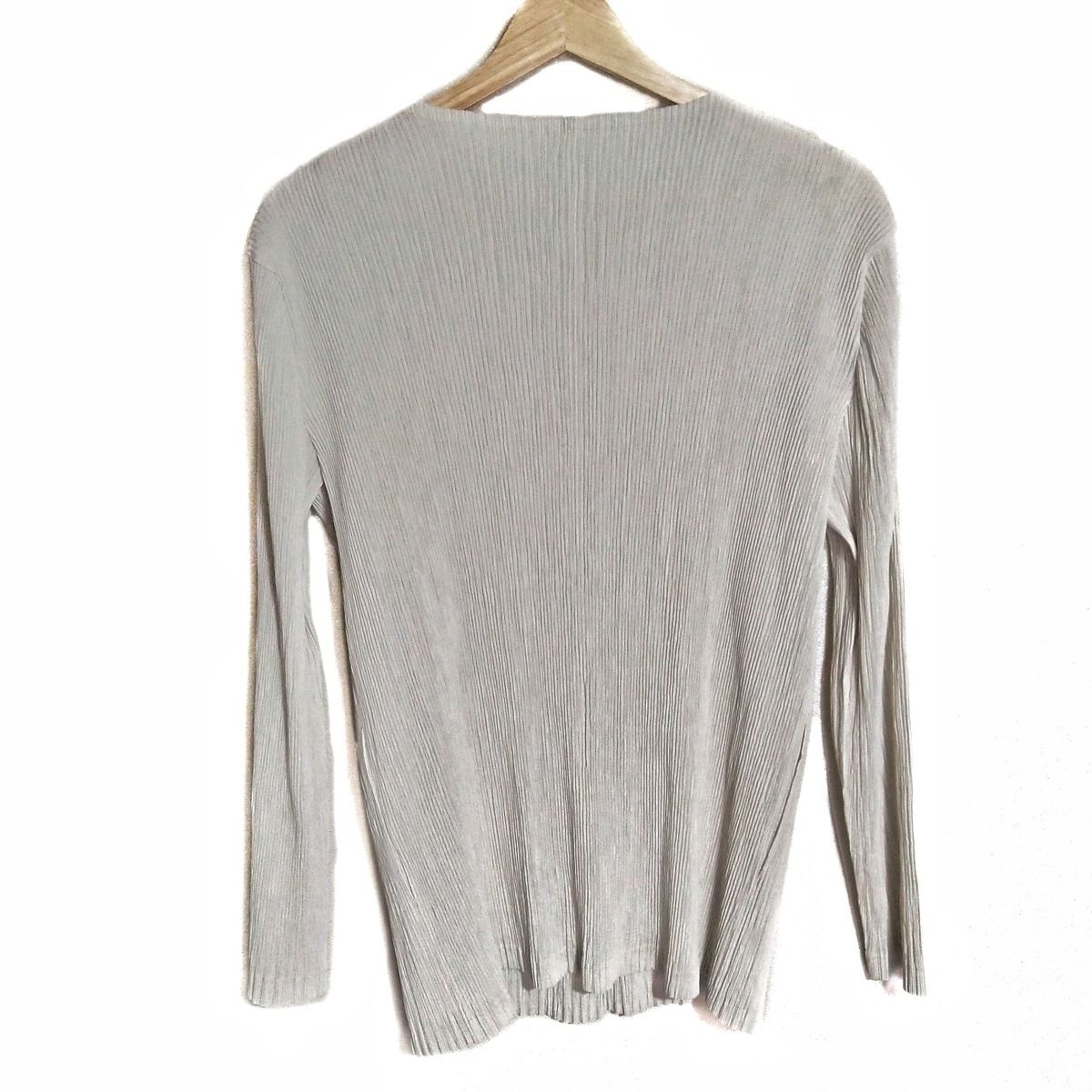 ISSEYMIYAKE(イッセイミヤケ) カーディガン サイズL レディース美品