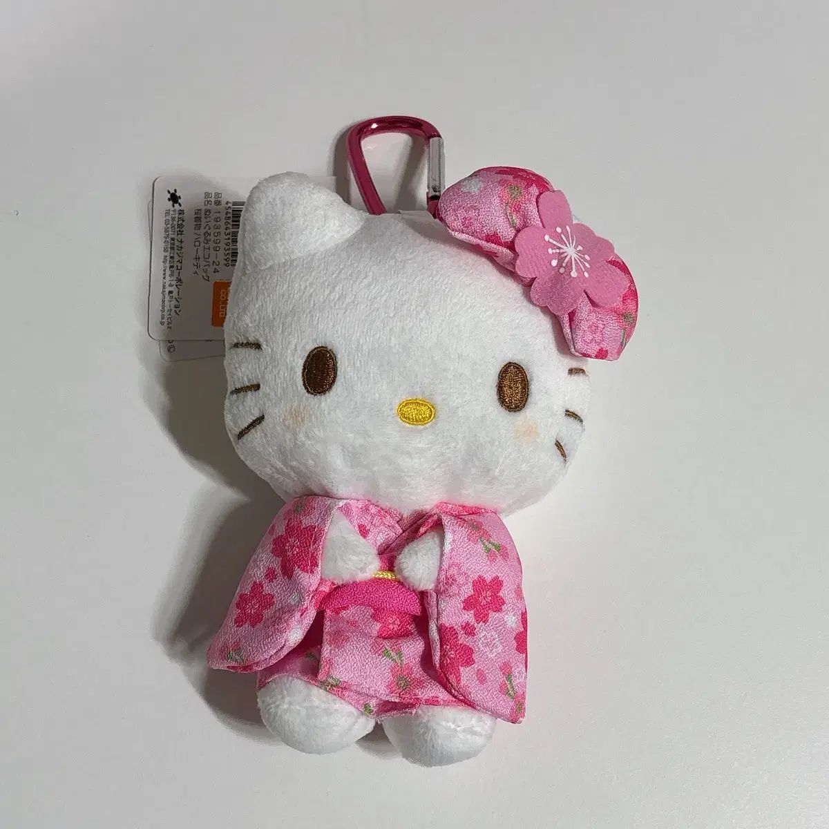  Sanrio ハローキティ さくら 着物 ぬいぐるみ キーホルダー エコバッグ ショッピングバッグ キーホルダー・キーリング