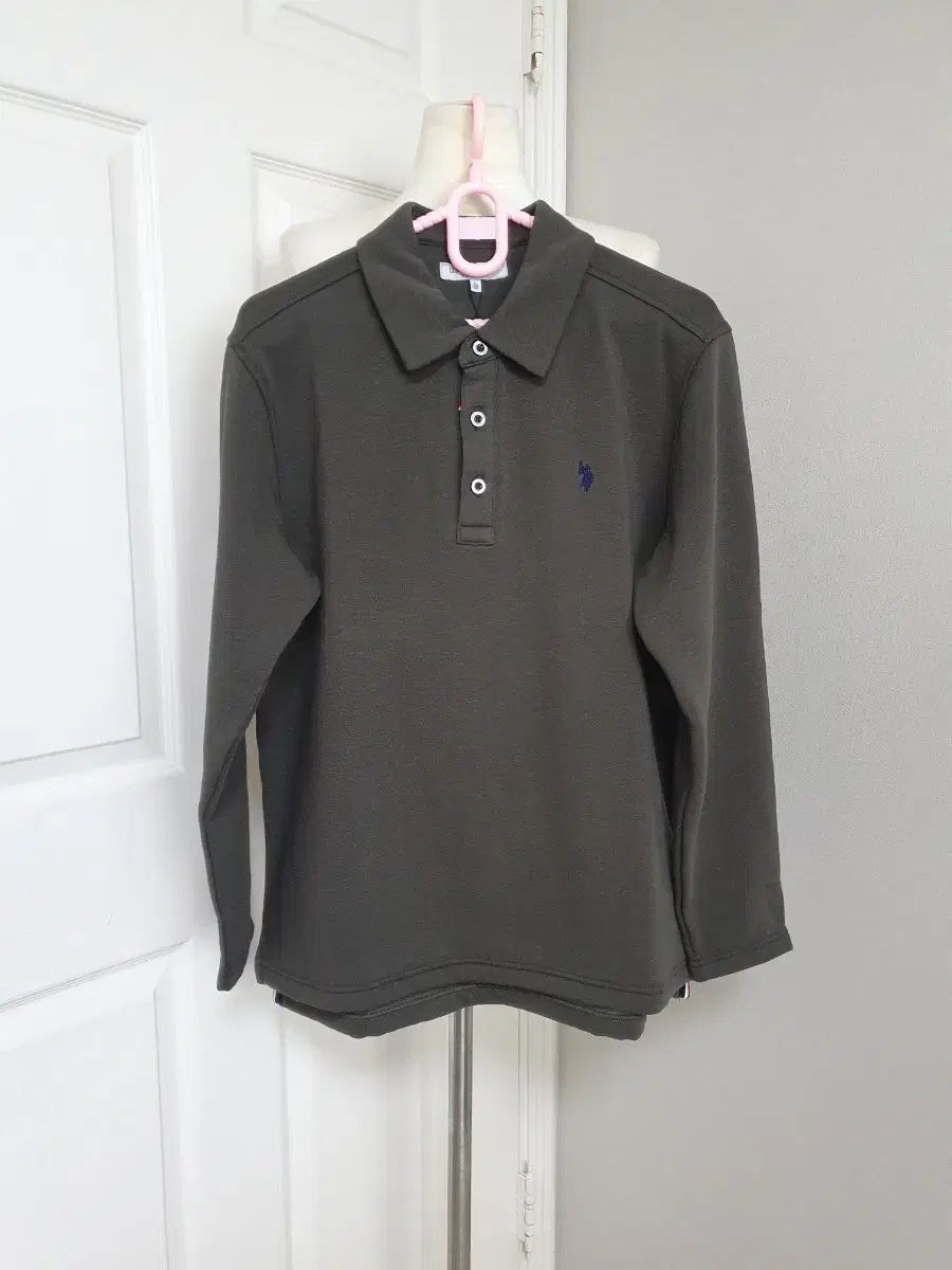 （タグ付き新品）メンズ ポロ アセン 起毛 カラーTシャツ Lサイズ