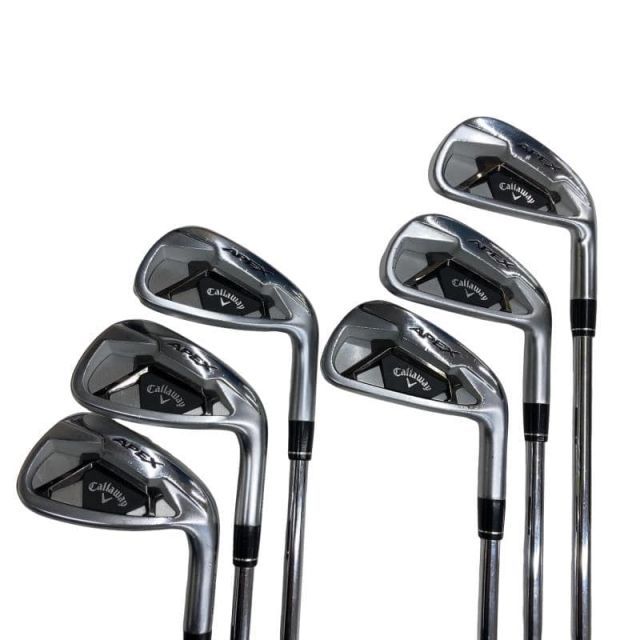 中古】 キャロウェイ APEX(2021) 6S アイアンセット IR NS PRO ZELOS 8