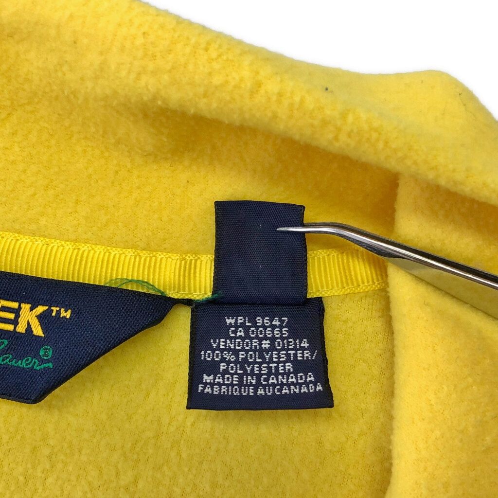 90年代 Eddie Bauer EBTEK エディーバウアー ハーフジップフリース