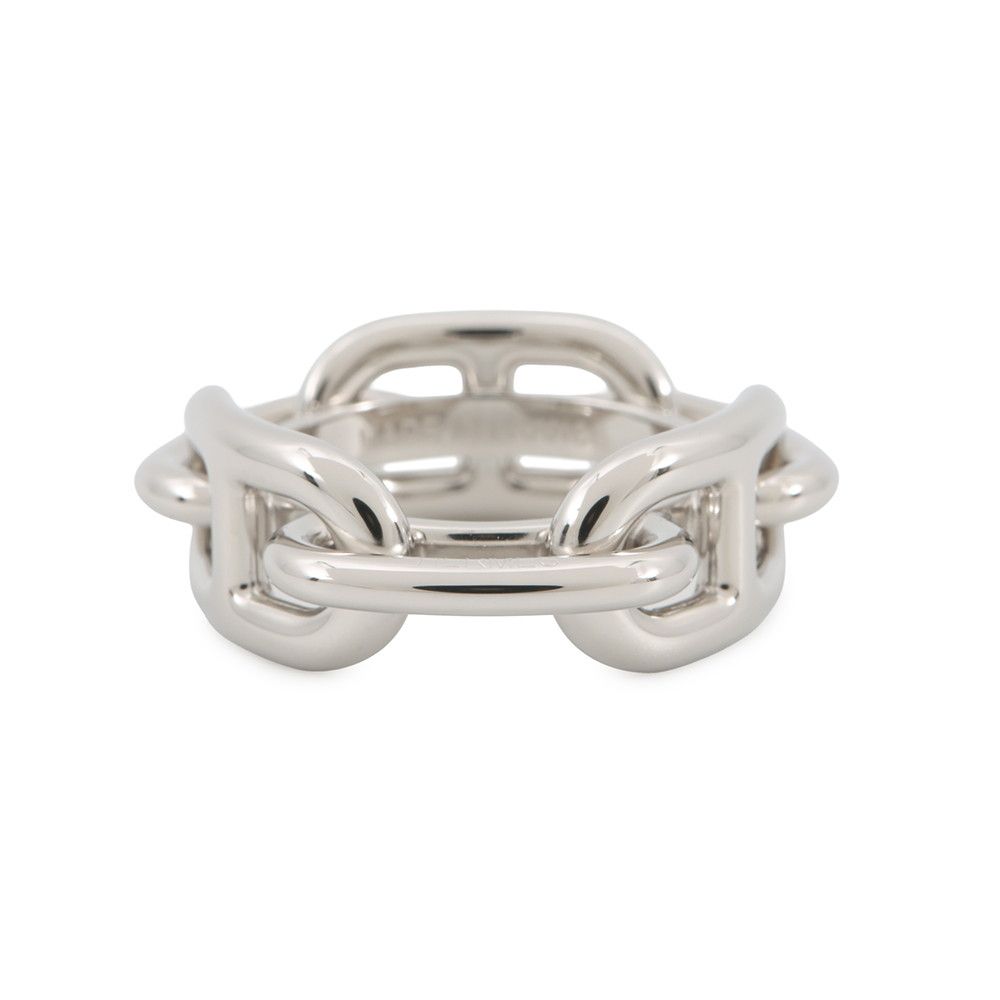 エルメス スカーフリング 90 レガート シェーヌダンクル カレ用 メタル