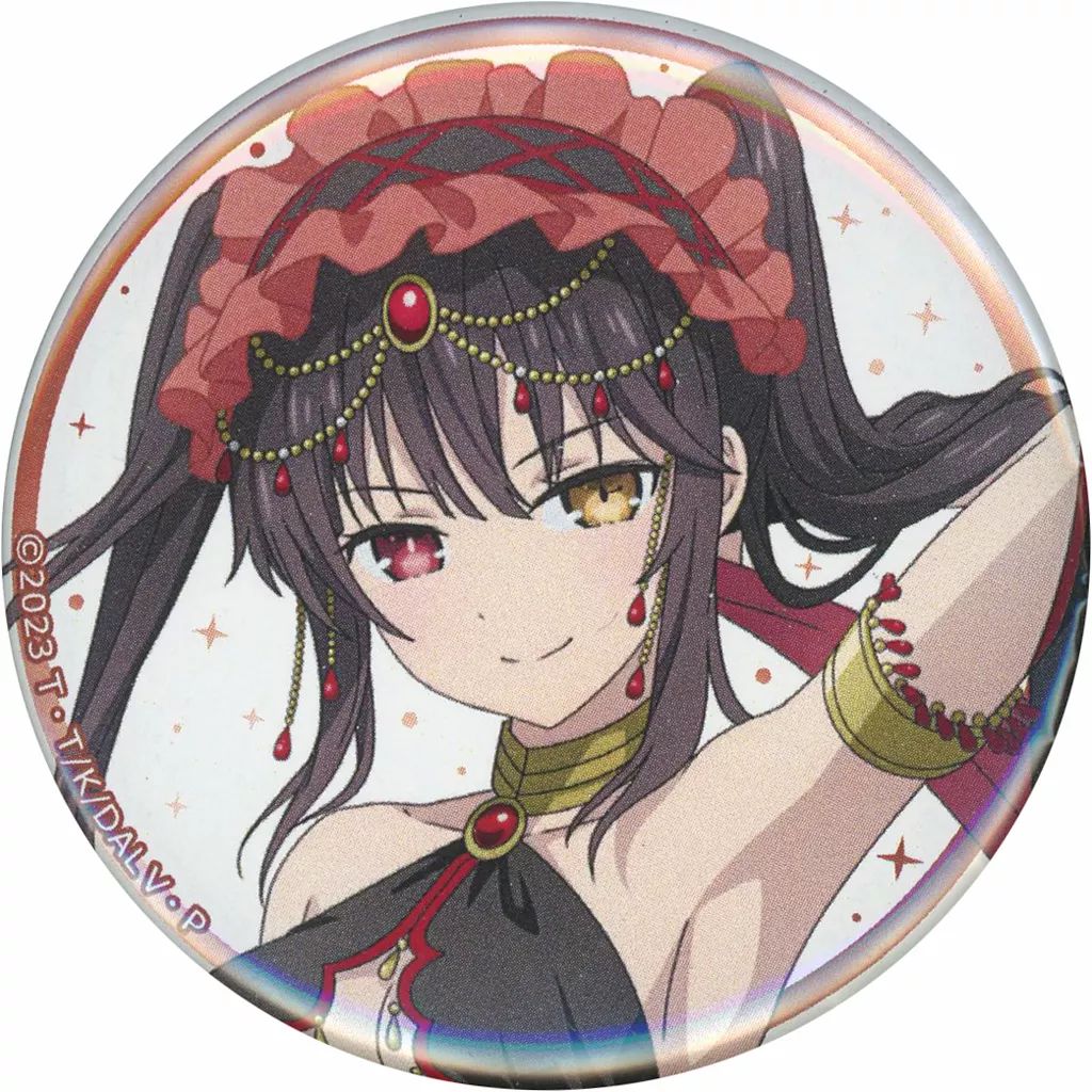 中古】バッジ・ビンズ 時崎狂三(顔アップ) 缶バッジ 「くじコレ デート