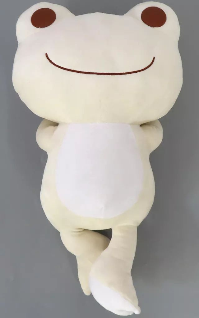 中古】ぬいぐるみ ピクルス(ホワイト) もちもちおひるねBIG 3色ver