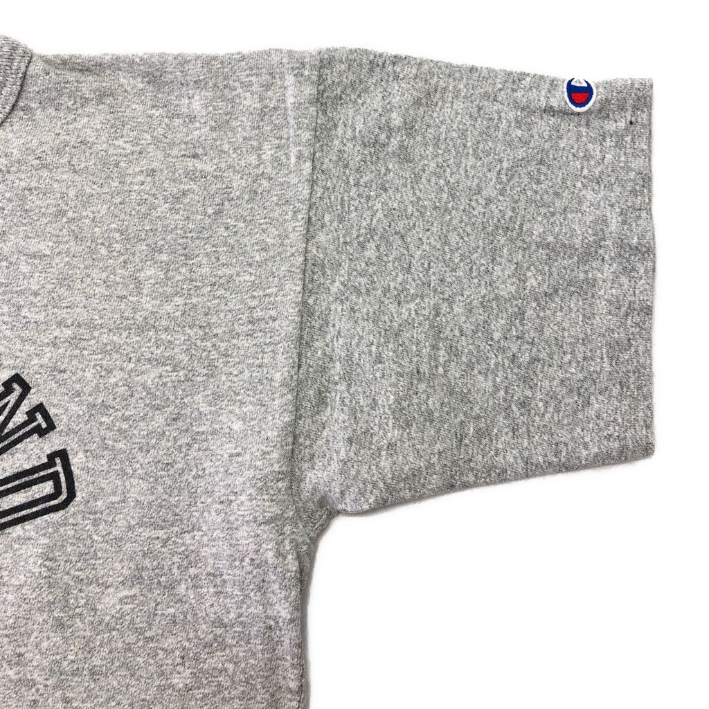 80年代 USA製 Champion チャンピオン 8812 カレッジTシャツ グレー