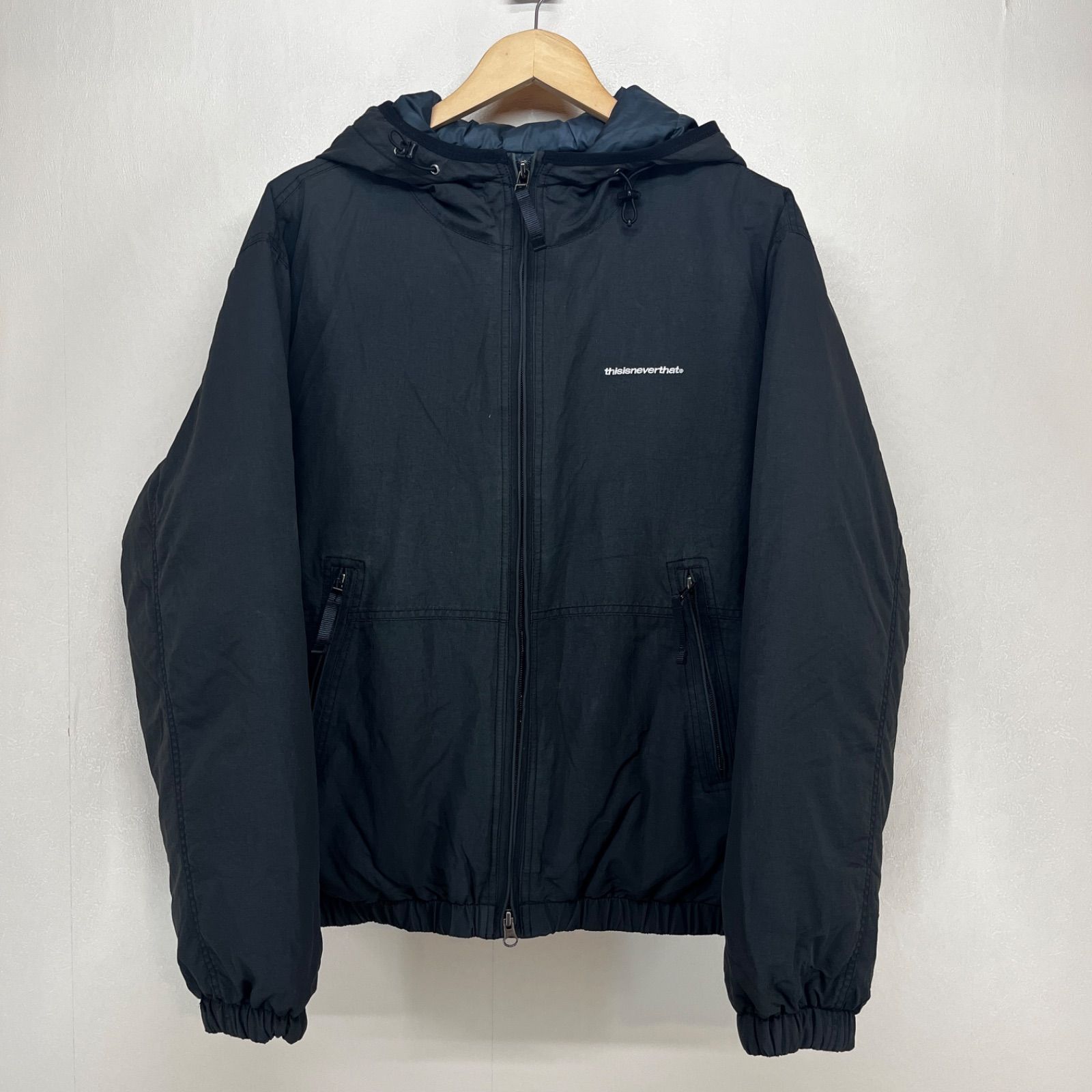 ディスイズネバーザット Down Puffer Jacket(ブラック/S) - メルカリ