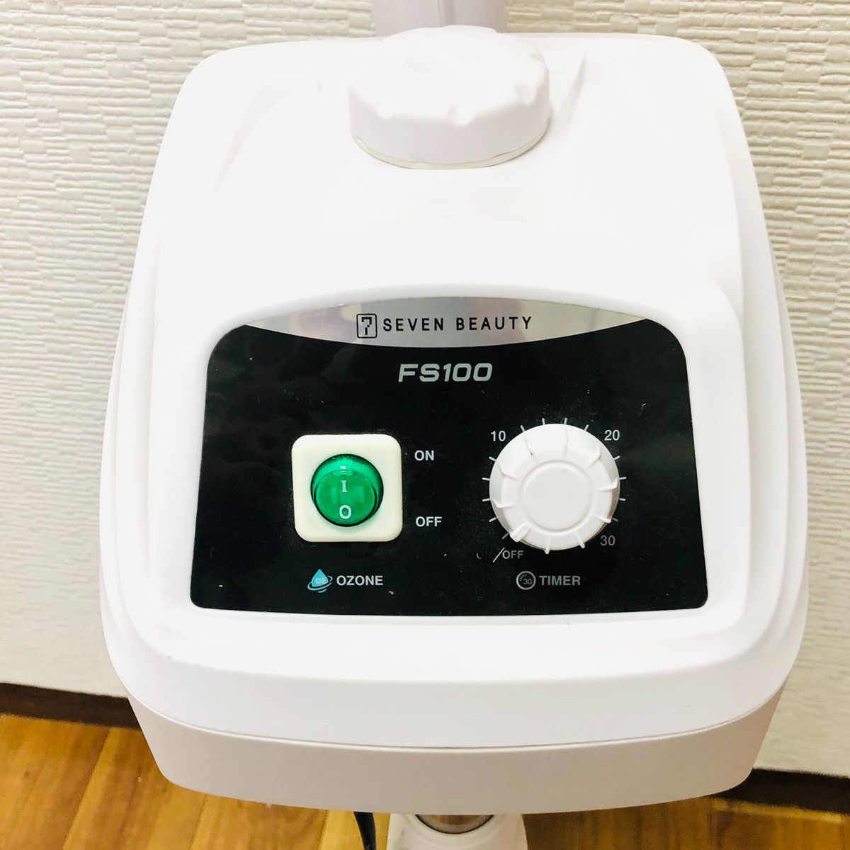 セブンビューティー フェイススチーマー FS100 完品 SEVEN BEAUTY オゾンフェイシャルスチーマー FS100 セブン