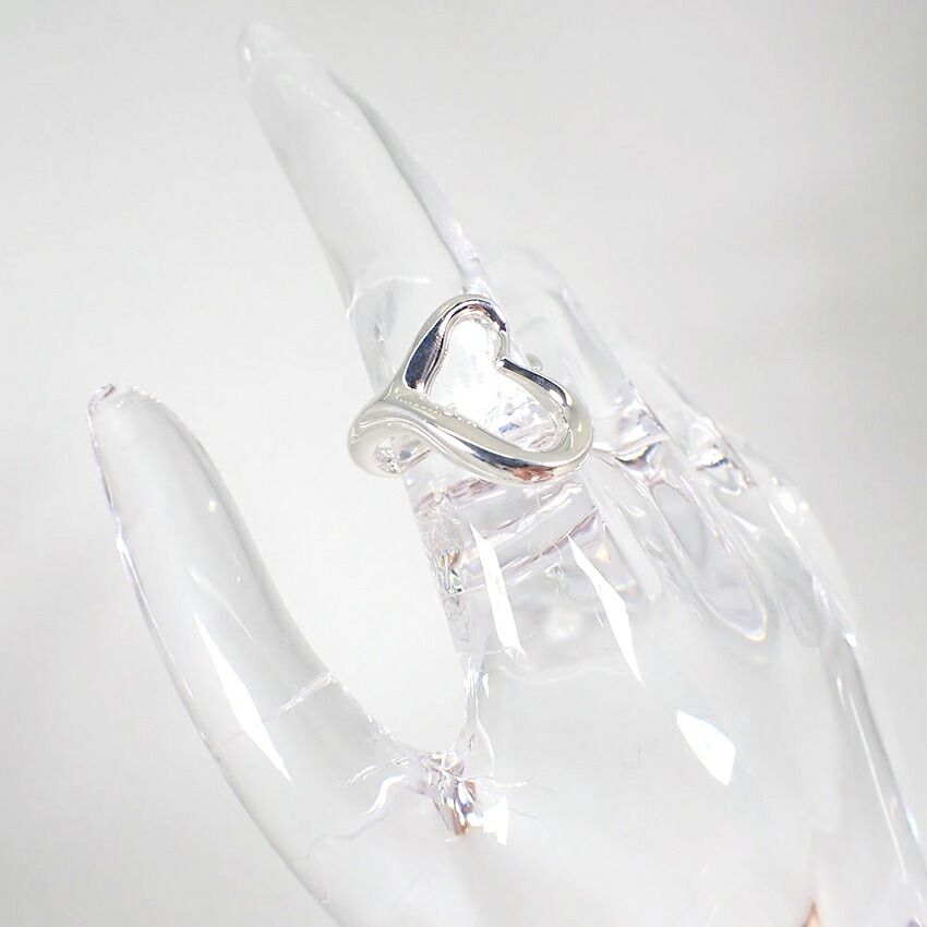 ティファニー 925 オープンハート リング /11号/j120-34 - メルカリ