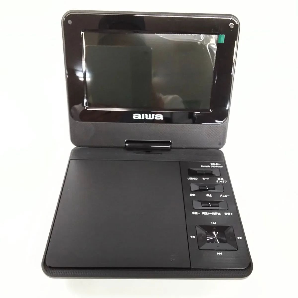 開封済・未使用】 aiwa アイワ ポータブルDVDプレーヤー XD-DW1 取扱