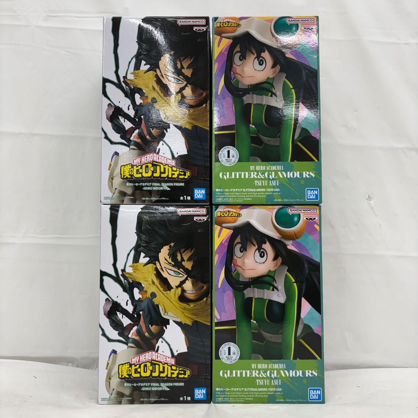 僕のヒーローアカデミア フィギュア　4点セット　新品未開封 未開封 僕のヒーローアカデミア フィギュア 4個セット LFQ934 f101