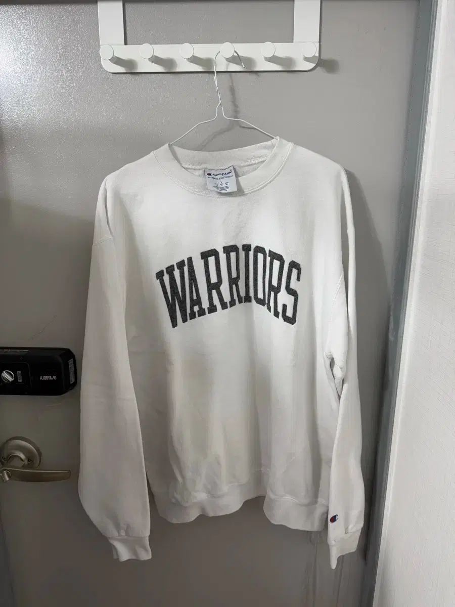 チャンピオン NBA ゴールデンステイト ウォーリアーズ 100-105 オーバーサイズ スウェットシャツ