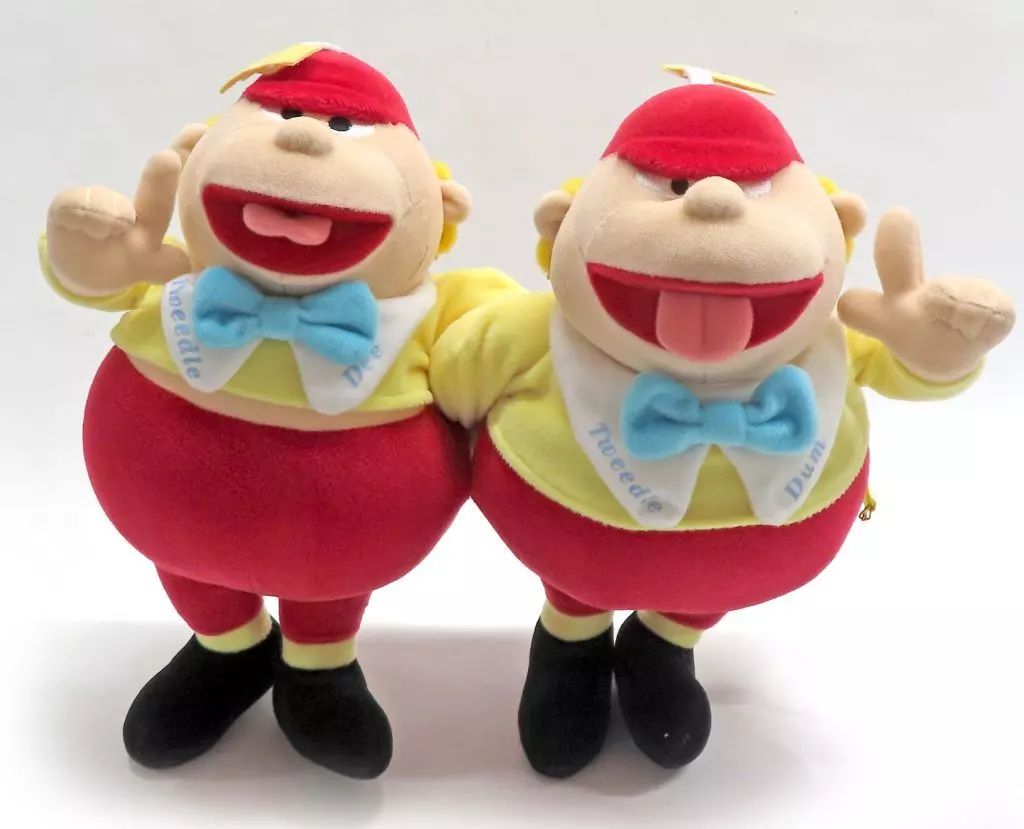 中古】ぬいぐるみ ダム＆ディー ぬいぐるみ 「不思議の国のアリス