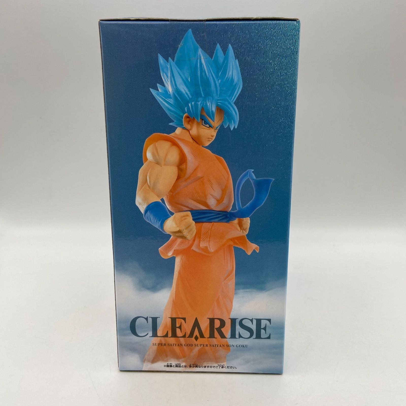 未開封 ドラゴンボール超 CLEARISE 超サイヤ人ゴッド超サイヤ人孫悟空