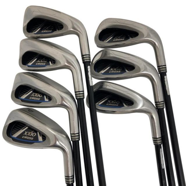 XXIO CROSS アイアンセット　MH1000　７本 フレックスR XXIO ダンロップ ゼクシオ アイアンセット CROSS 7S フレックスR 中古