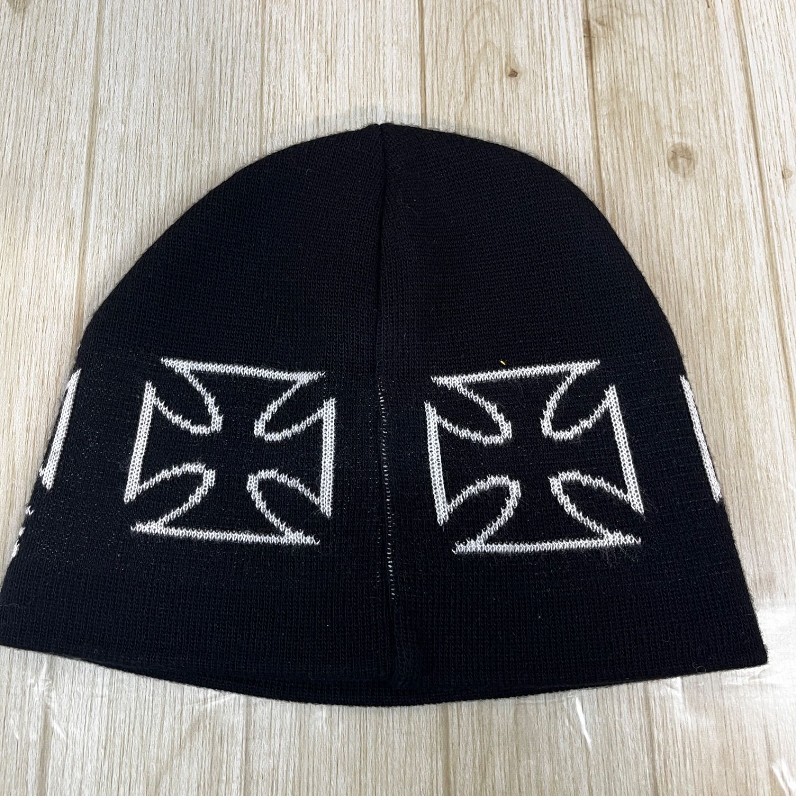 ウエストコーストチョッパーズ ニット帽ビーニー (ブラック/58cm