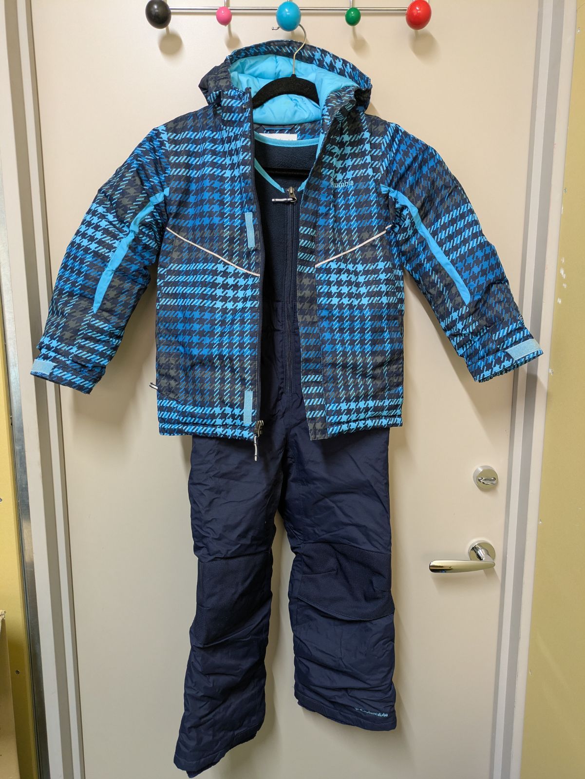 スキーウエア 140cm ミズノ ゴーグル 極暖上下2セット 帽子付き Winter