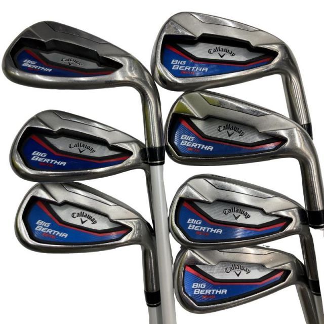 BIG BERTHA BETAアイアン7本セット 純正カーボンSRシャフト キャロウェイ BIG BERTHA BETA Sシャフト アイアン7本セット