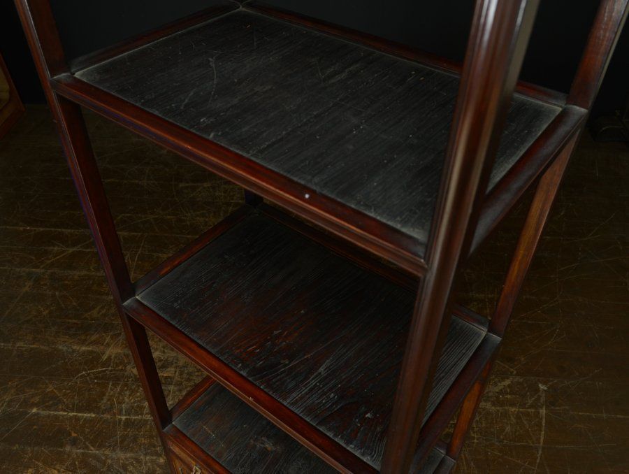 蔵C9431】朝鮮古美術 李朝箪笥 四方棚 卓子 タクジャ 飾棚 - メルカリ