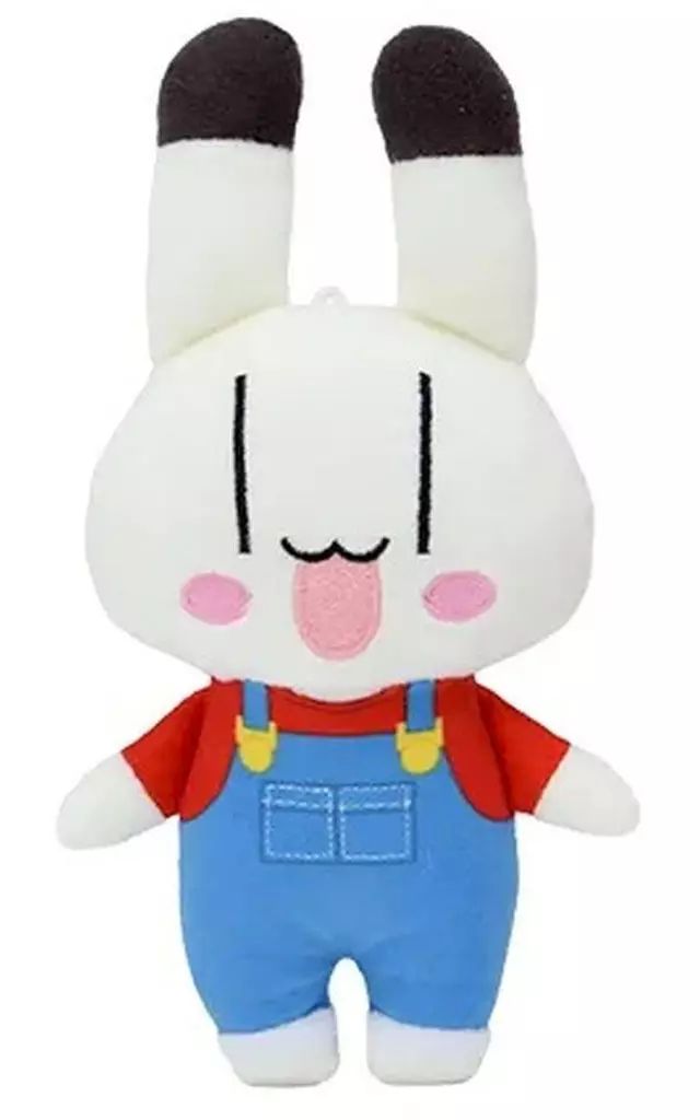 中古】ぬいぐるみ イヨ オーバーオールぬいぐるみ(EX) 「アニマル横町