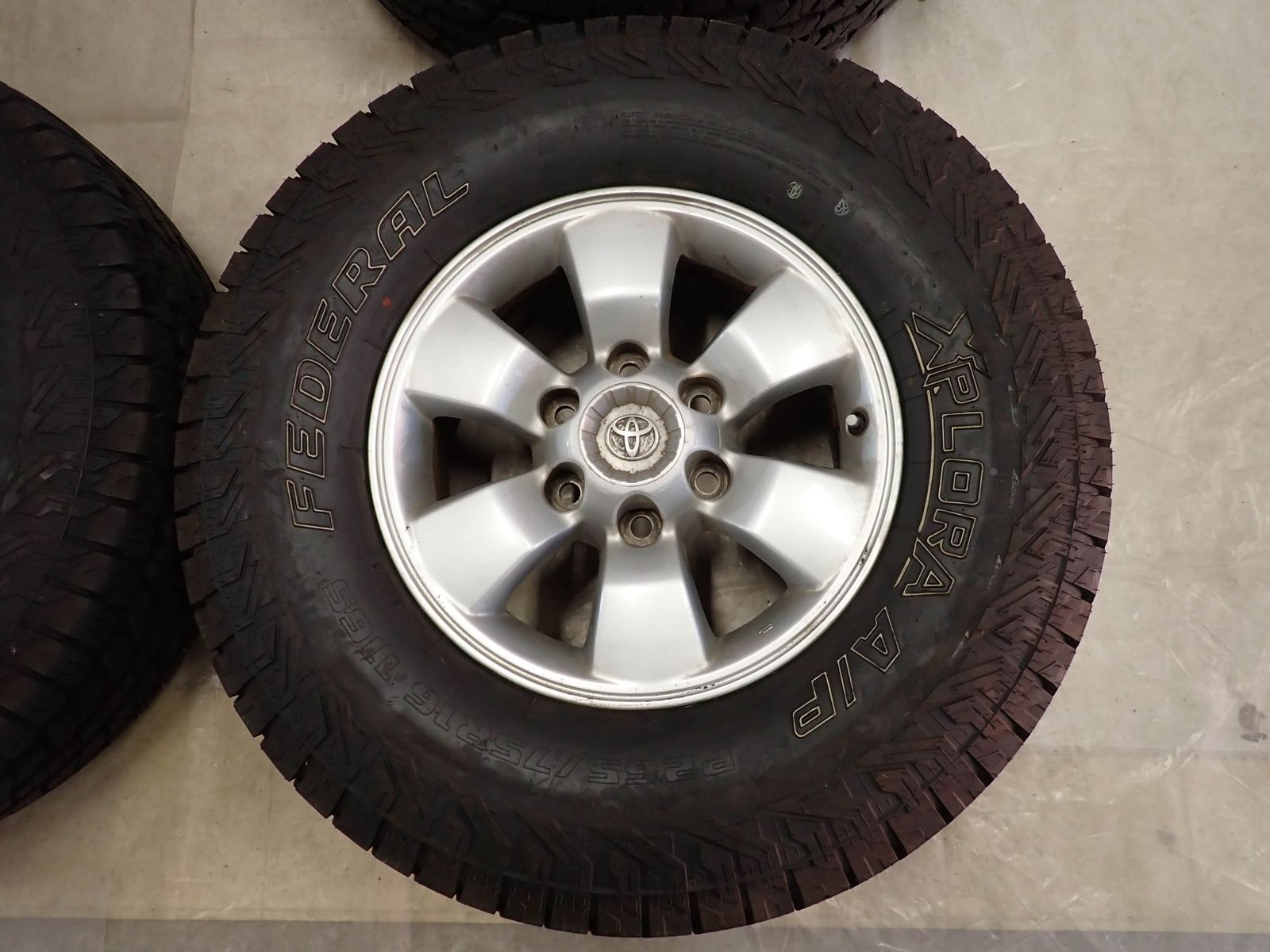 夏4本SET 会社宛 送料無料 265/75R16×7J 116S FEDERAL XPLORA A/P 2022