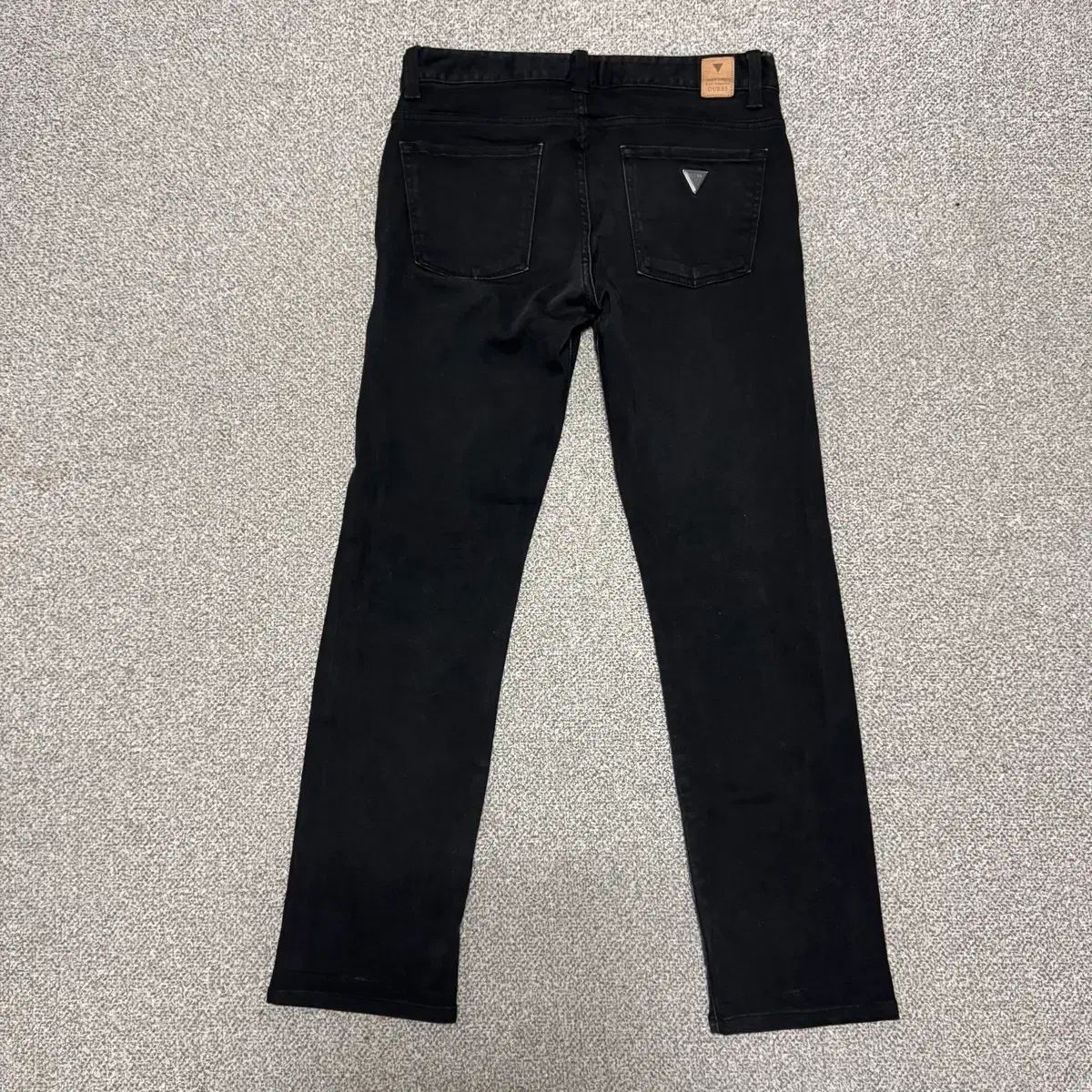 GUESS ブラックデニムパンツ USA製 JEANS ゲス ジーンズ 古着 90年代 