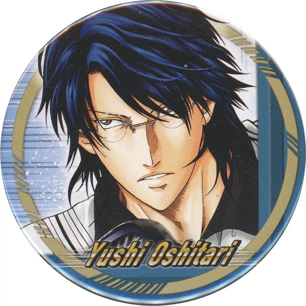 【テニスの王子様】跡映限定　忍足侑士缶バッジ　バラ取引○ FEEL MEE：商品情報が到着！【メガネ☆セブン、忍足侑士のCDジャケット