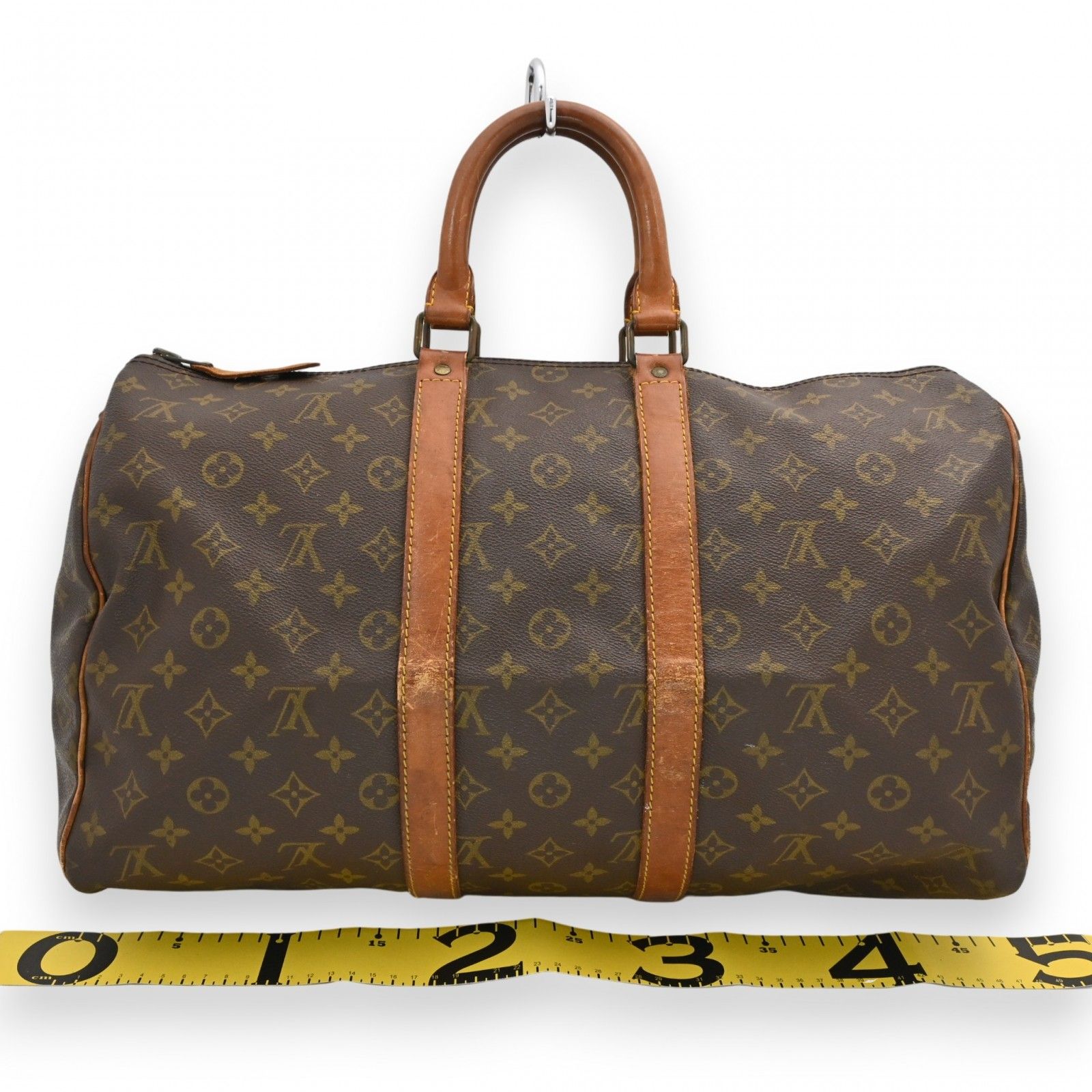 ルイヴィトン　モノグラム　ボストンバッグ　キーポル45 旧型　羽根付 ルイヴィトン モノグラム キーポル45 旧型 ボストンバッグ Bランク