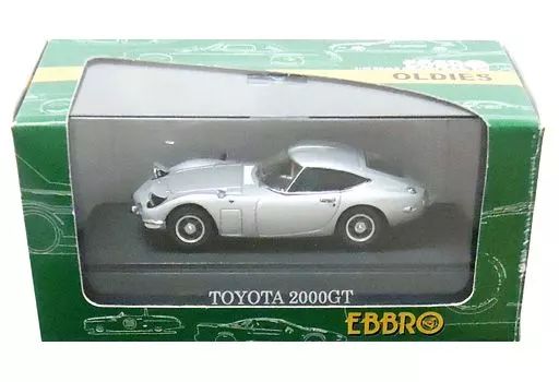  【中古】ミニカー 1/43 TOYOTA 2000GT(シルバー) 「Oldies」 [43106] その他