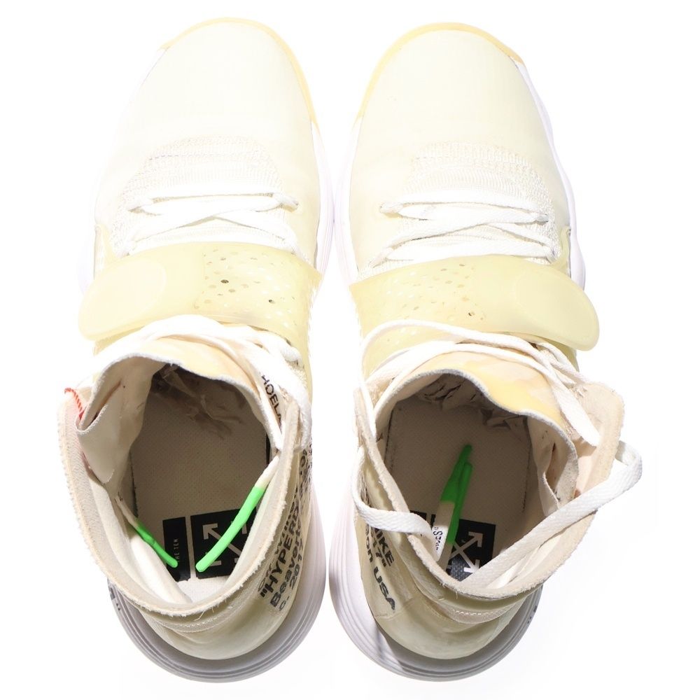NIKE (ナイキ) ×OFF-WHITE REACT HYPERDUNK 2017 FLYKNIT THE 10 オフ