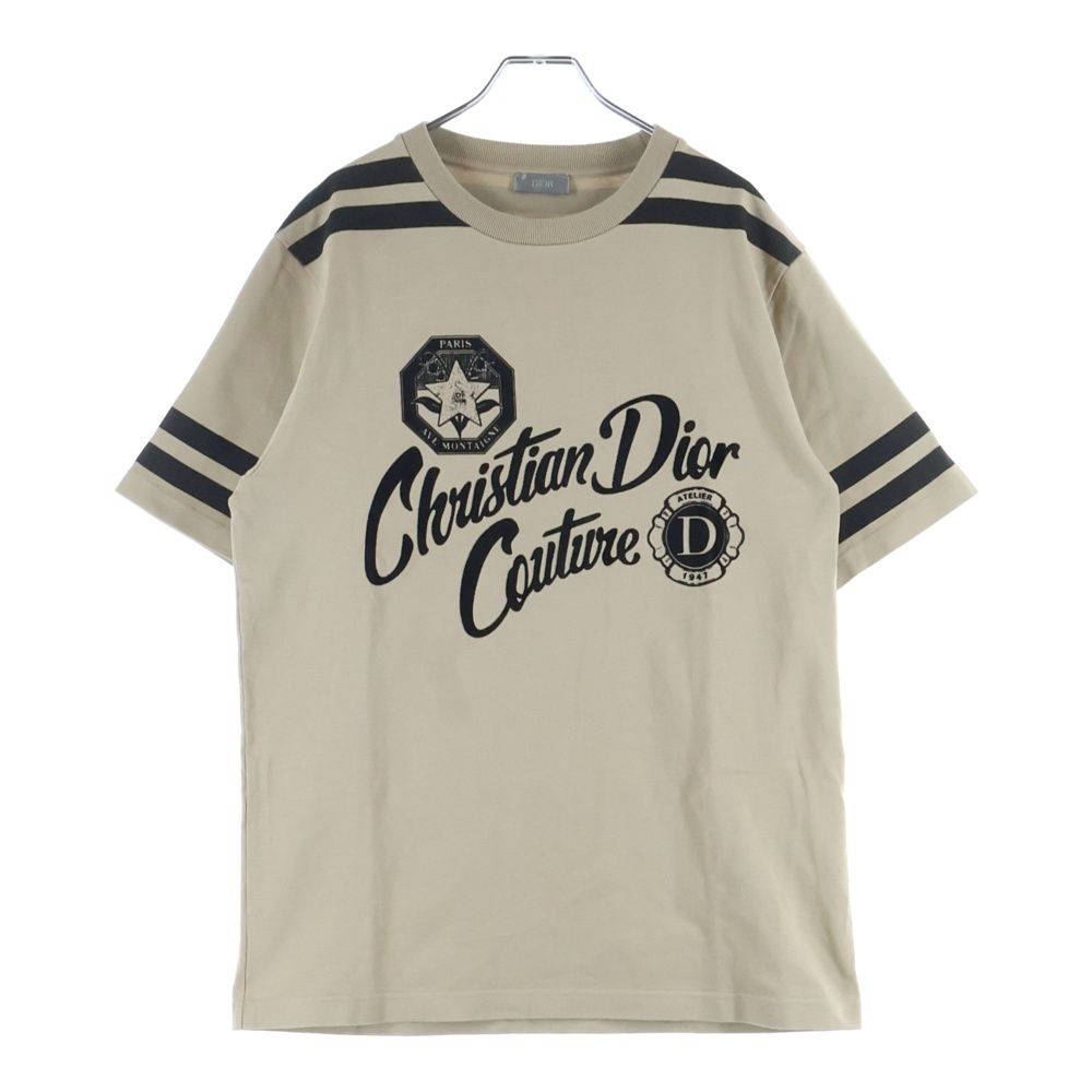 最終セール　美品　ヴィンテージ　ディオール　Tシャツ クリスチャンディオール ゴシック 1947 ヴィンテージ tシャツ