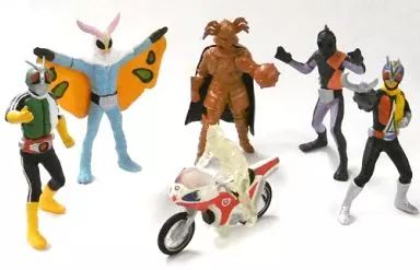 中古】トレーディングフィギュア 全6種セット 「HG 仮面ライダー9