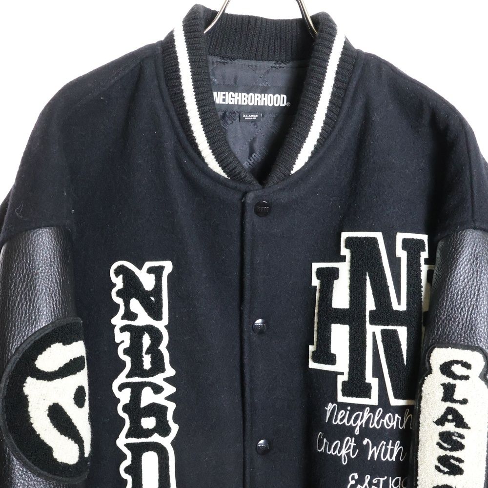 NEIGHBORHOOD (ネイバーフッド) 23AW STADIUM JACKET ワッペンアーム