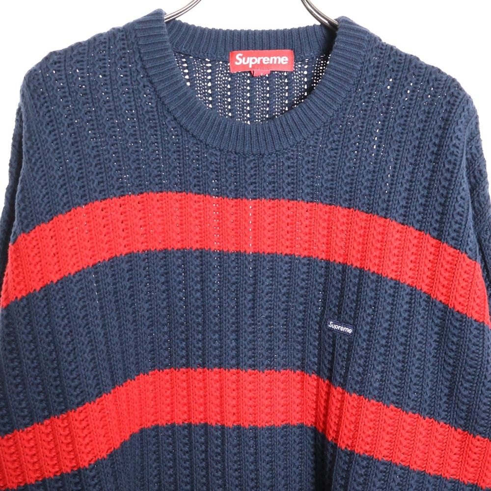 SUPREME (シュプリーム) 25SS Stripe Small Box Sweater ストライプ