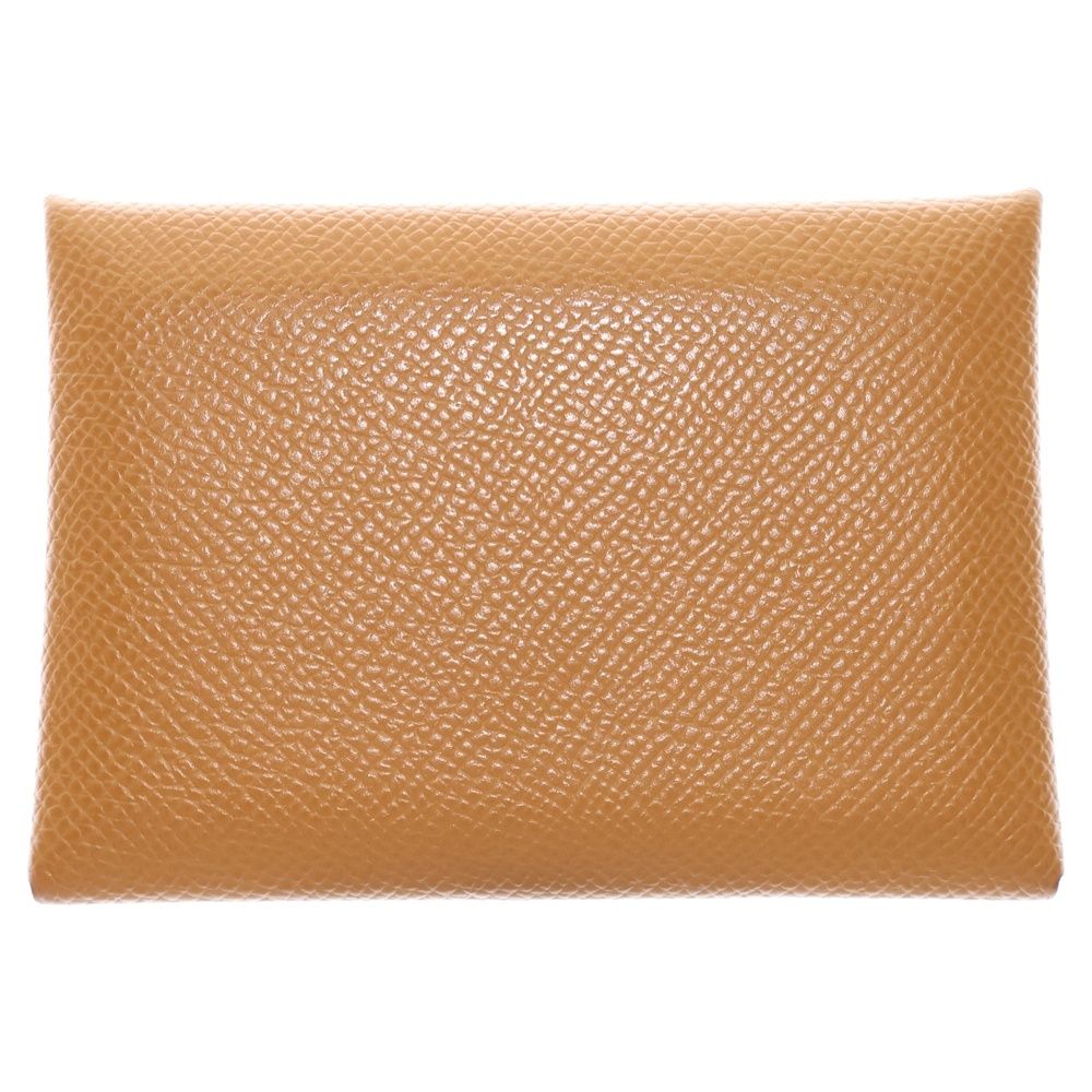HERMES (エルメス) カルヴィデュオ コインケース 小物入れ ブラウン系