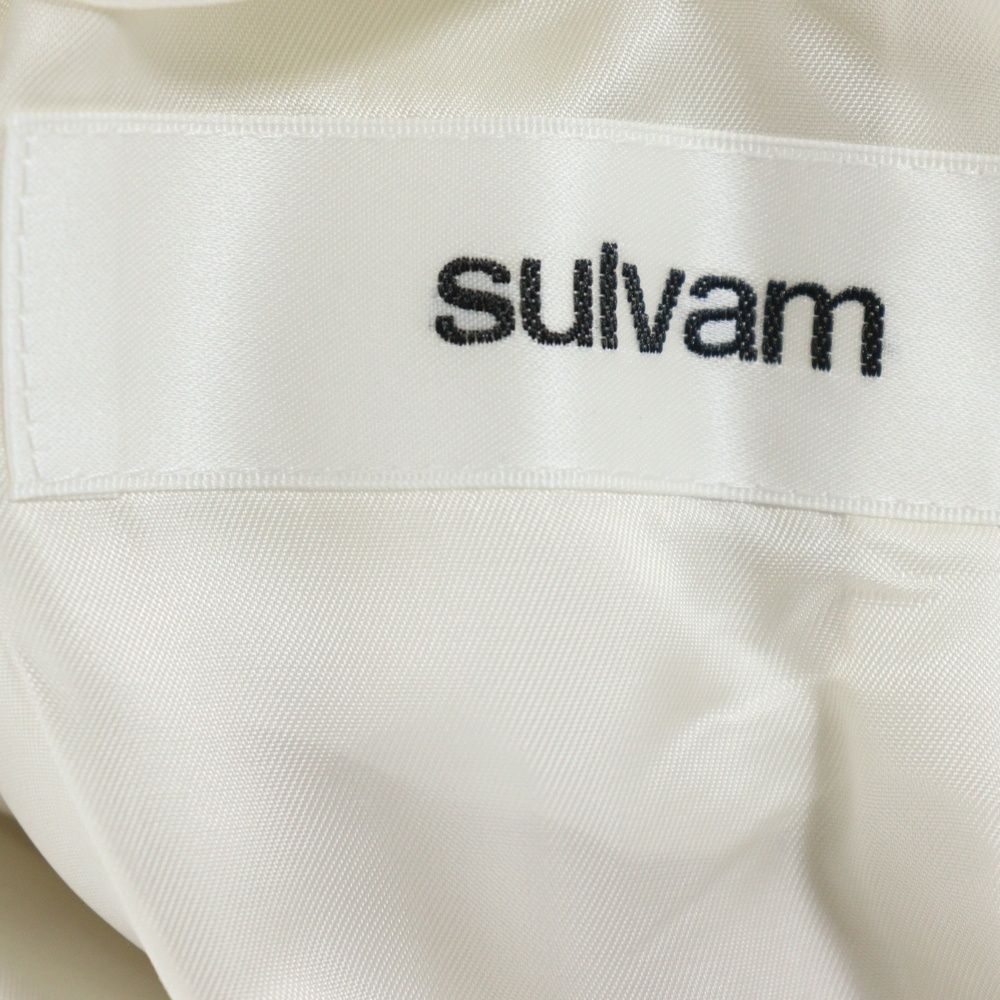 sulvam (サルバム) Linen Single Coat リネンシングルコート ピークド