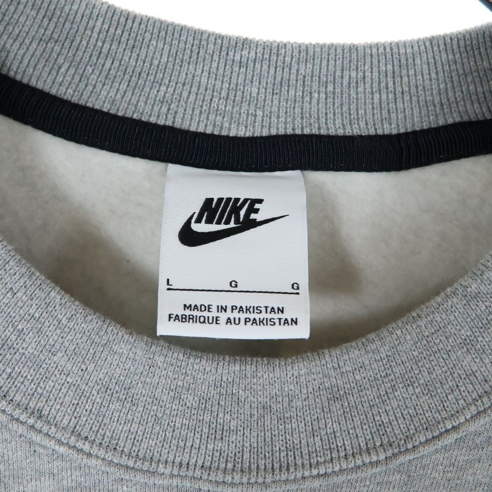 NIKE (ナイキ) ×Stussy FLEECE CREW ステューシー ロゴ刺繍 フリース