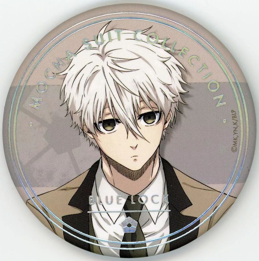 ブルーロック mocha suit モカスーツ 缶バッジ 凪誠士郎 15点 ブルーロック mocha suit モカスーツ 缶バッジ 凪誠士郎 15点 ブルー