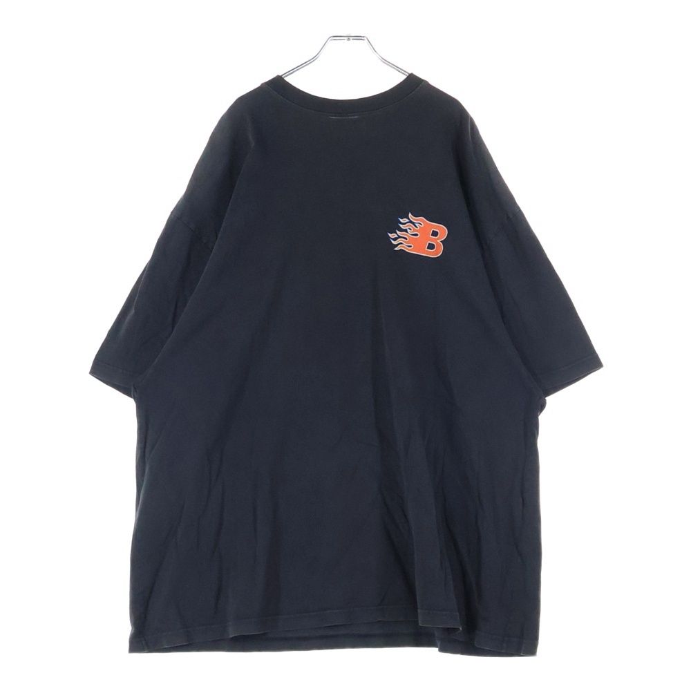 バレンシアガ ロゴプリント 総柄 ワンピース 半袖 Tシャツ生地 バレンシアガ ロゴプリント 総柄 ワンピース 半袖 Tシャツ生地