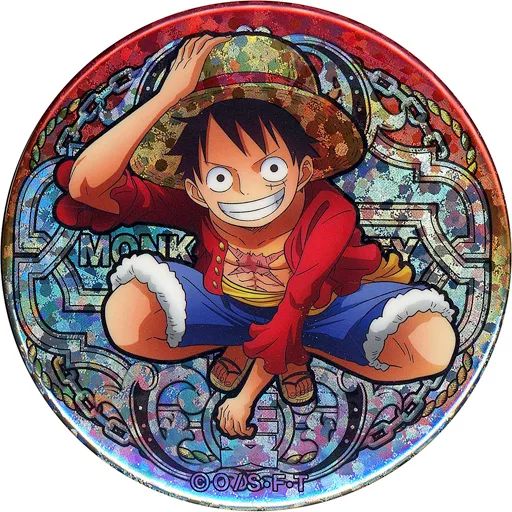ONEPIECE ルフィ 輩缶バッジ RED ONE PIECE FILM RED 輩 缶バッジ モンキー・D・ルフィ - メルカリ